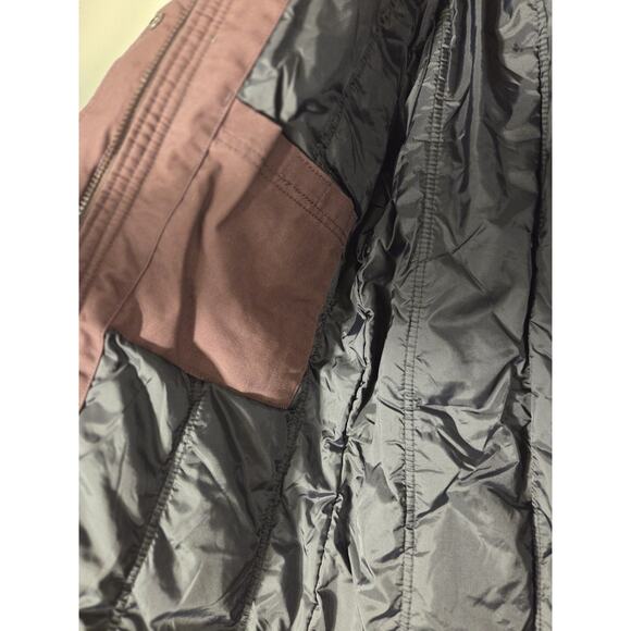 Carhartt 103385 Womens M Quick Duck Jefferson Tradtional Jacket Brown Gorpcore - Picture 8 of 13